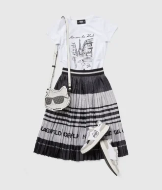 Camiseta Maison de Karl para niña