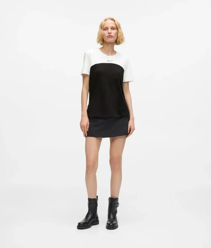 Camiseta monocromática exclusiva