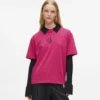 Camiseta Monogram de corte recto Camiseta Monogram de corte recto