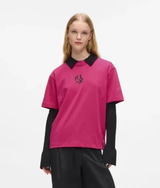 Camiseta Monogram de corte recto