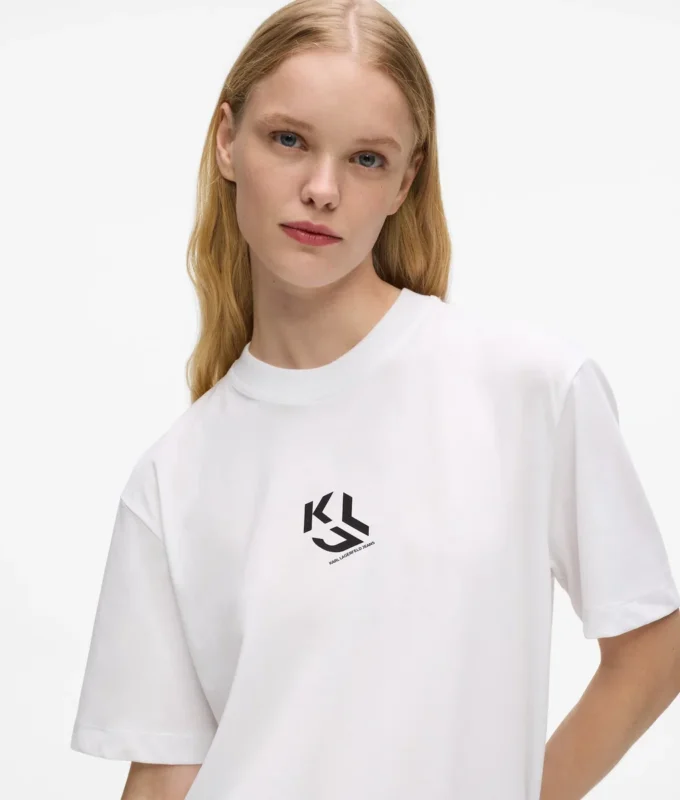Camiseta Monogram de corte recto Camiseta Monogram de corte recto