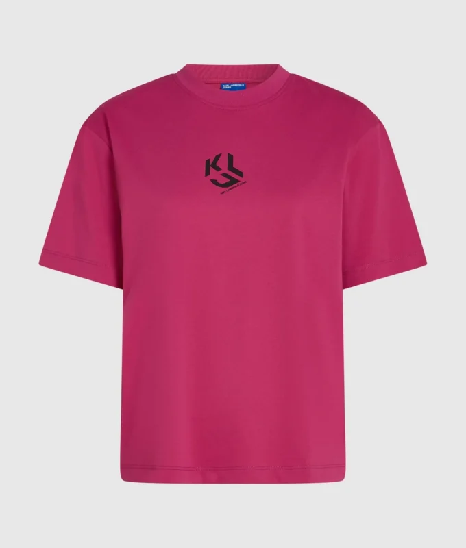 Camiseta Monogram de corte recto Camiseta Monogram de corte recto