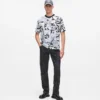 Camiseta Monogram relajada con estampado integral Camiseta Monogram relajada con estampado integral