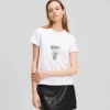 CAMISETA RHINESTONE IKON KARL CAMISETA RHINESTONE IKON KARL