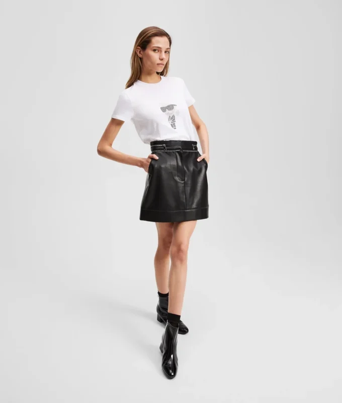 CAMISETA RHINESTONE IKON KARL CAMISETA RHINESTONE IKON KARL