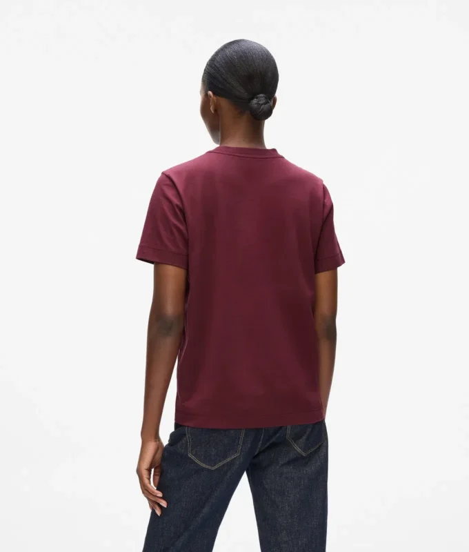 Camiseta Signature con lentejuelas