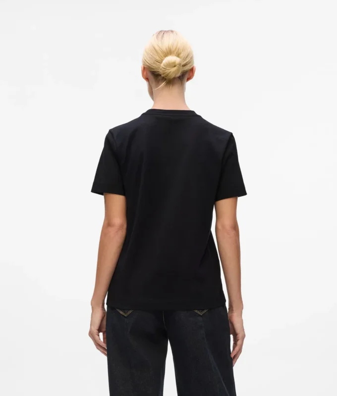 Camiseta Signature con lentejuelas
