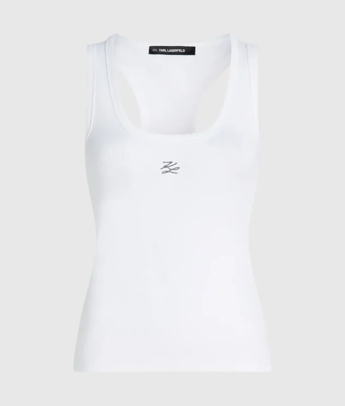 Camiseta sin mangas acanalada Autograph Camiseta sin mangas acanalada Autograph