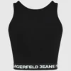 Camiseta sin mangas con cinta con logotipo Camiseta sin mangas con cinta con logotipo