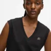 Camiseta sin mangas con cuello en V Camiseta sin mangas con cuello en V