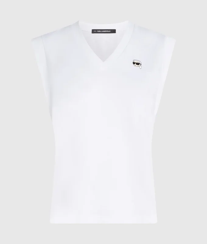 Camiseta sin mangas con cuello en V Ikon Camiseta sin mangas con cuello en V Ikon