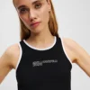 CAMISETA SIN MANGAS CON DETALLE DE RIBETE CAMISETA SIN MANGAS CON DETALLE DE RIBETE