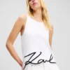 CAMISETA SIN MANGAS CON DOBLADILLA CARACTERÍSTICA CAMISETA SIN MANGAS CON DOBLADILLA CARACTERÍSTICA