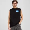 CAMISETA SIN MANGAS CON LOGOTIPO BOX CAMISETA SIN MANGAS CON LOGOTIPO BOX
