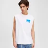 CAMISETA SIN MANGAS CON LOGOTIPO BOX CAMISETA SIN MANGAS CON LOGOTIPO BOX