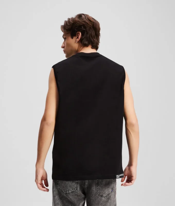 CAMISETA SIN MANGAS CON LOGOTIPO BOX CAMISETA SIN MANGAS CON LOGOTIPO BOX