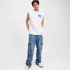 CAMISETA SIN MANGAS CON LOGOTIPO BOX CAMISETA SIN MANGAS CON LOGOTIPO BOX