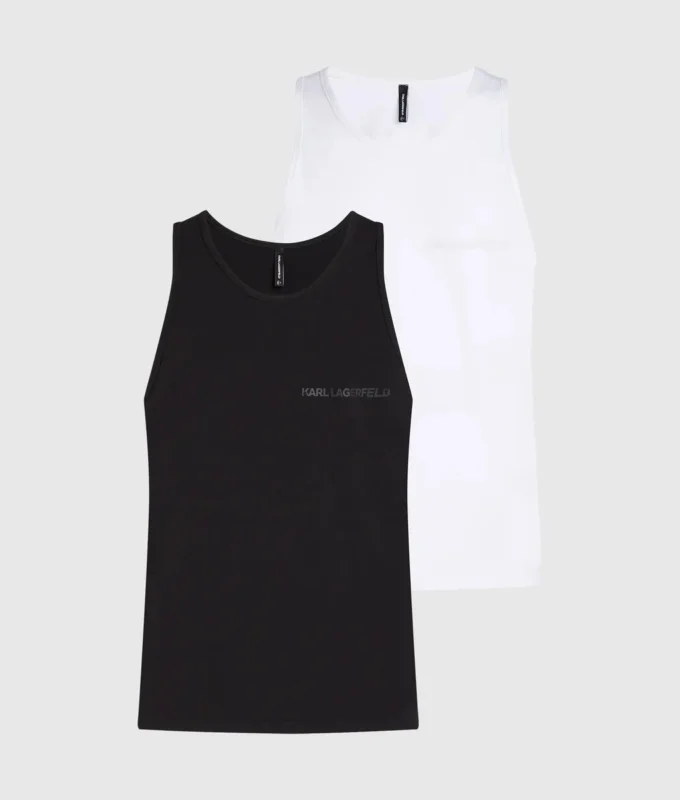 CAMISETA SIN MANGAS CON LOGOTIPO – PACK DE 2 CAMISETA SIN MANGAS CON LOGOTIPO – PACK DE 2