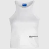 Camiseta sin mangas con ribete recubierto Camiseta sin mangas con ribete recubierto