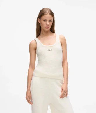 Camiseta sin mangas de felpa exclusiva