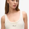 Camiseta sin mangas de felpa exclusiva Camiseta sin mangas de felpa exclusiva