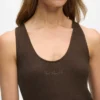 Camiseta sin mangas de felpa para estar por casa Camiseta sin mangas de felpa para estar por casa