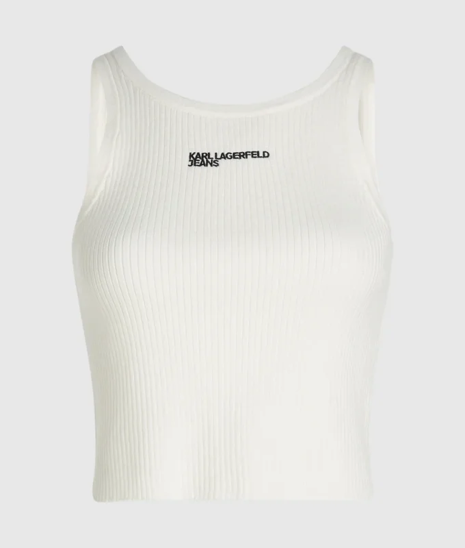 Camiseta sin mangas de punto Camiseta sin mangas de punto