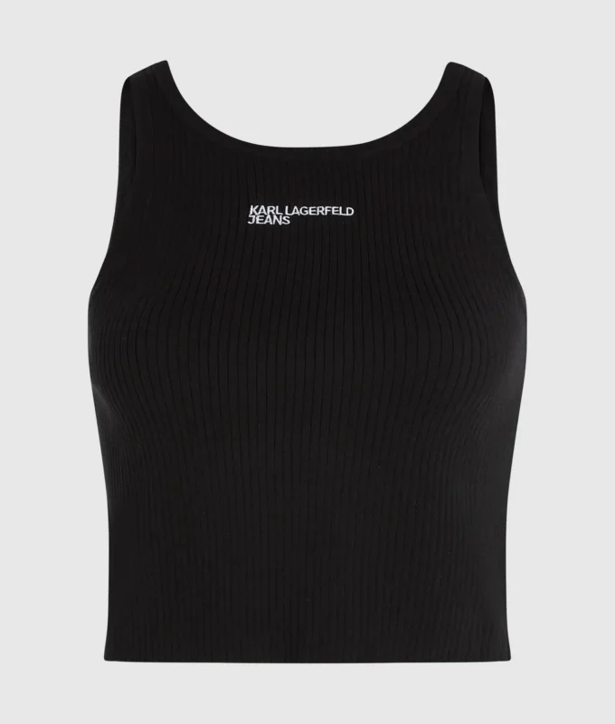 Camiseta sin mangas de punto Camiseta sin mangas de punto