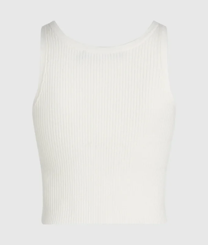 Camiseta sin mangas de punto Camiseta sin mangas de punto