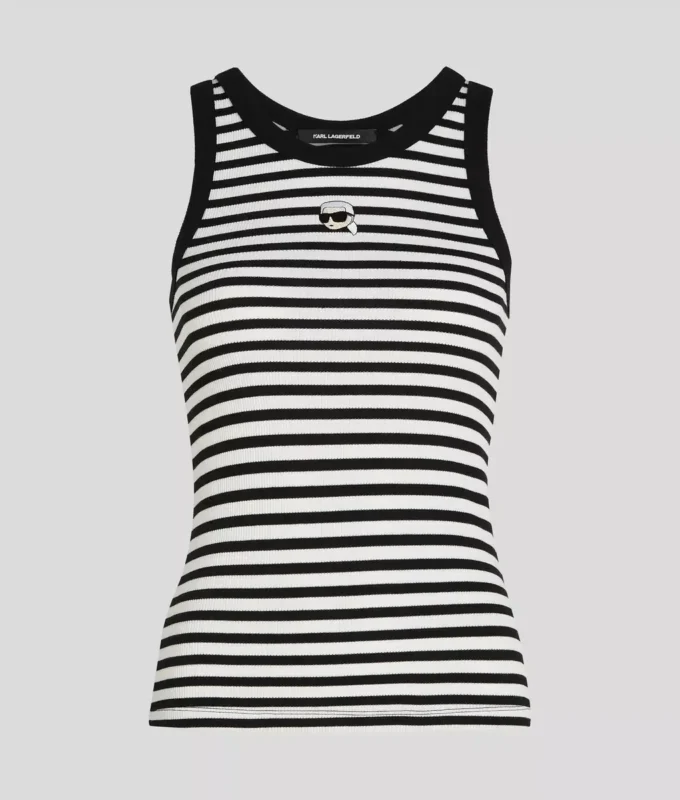 CAMISETA SIN MANGAS DE PUNTO DE CANALÉ IKON CAMISETA SIN MANGAS DE PUNTO DE CANALÉ IKON