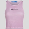 CAMISETA SIN MANGAS DE PUNTO RIB CAMISETA SIN MANGAS DE PUNTO RIB