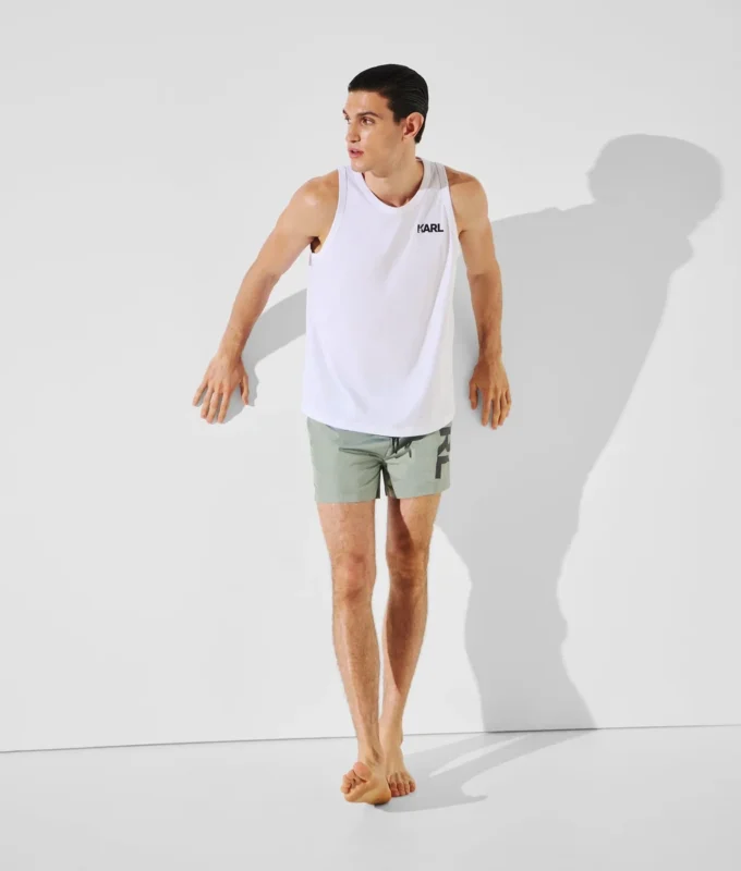 CAMISETA SIN MANGAS LOGO BEACH CAMISETA SIN MANGAS LOGO BEACH