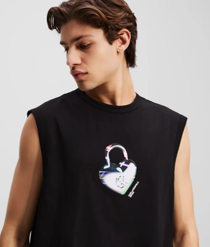 CAMISETA SIN MANGAS LOVE UNLOCKED