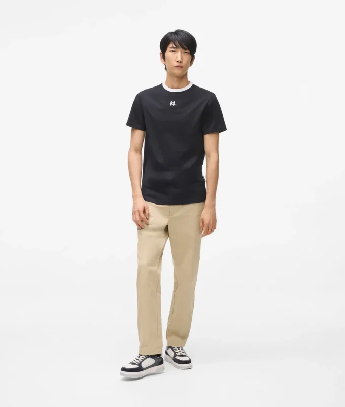 CAMISETA SLIM MONOGRAMA