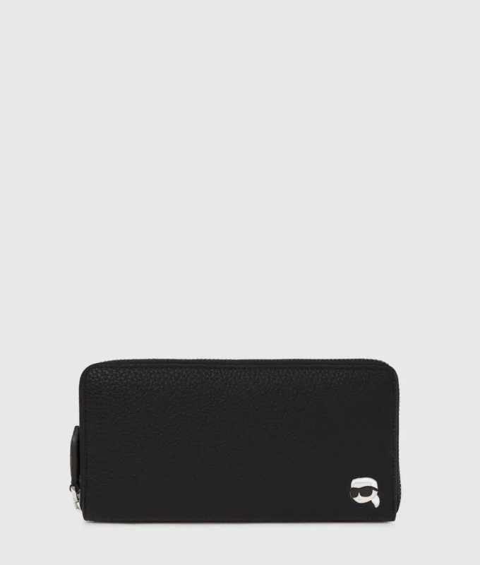 Cartera continental Ikon Pebble