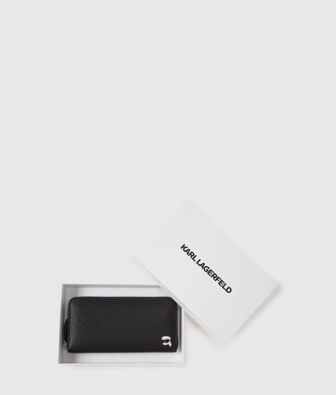 Cartera continental Ikon Pebble