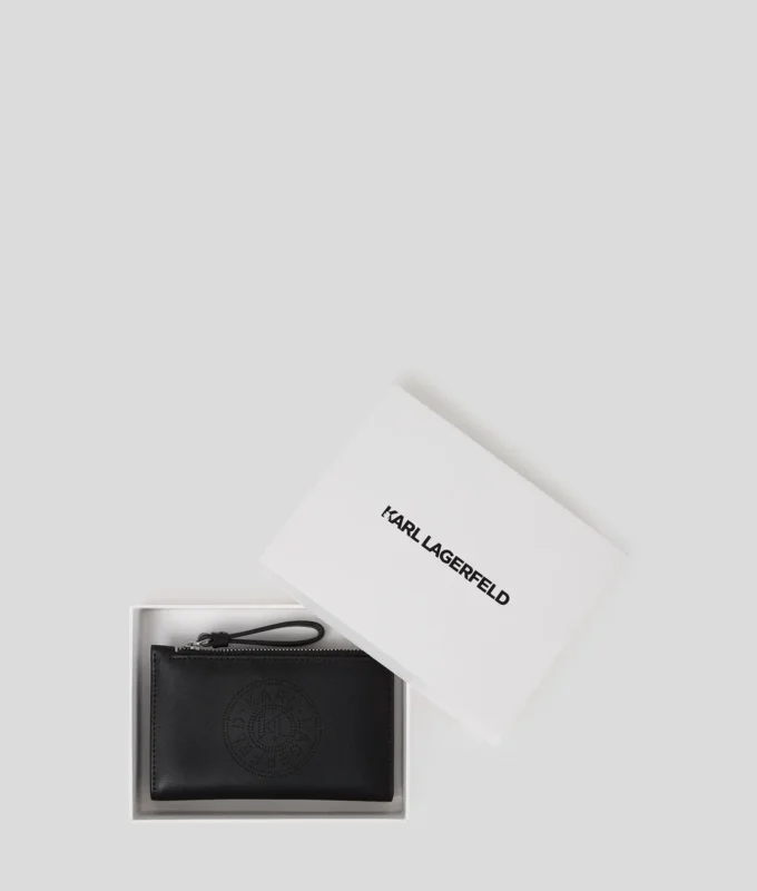 CARTERA DELGADA K/CIRCLE CON DOS PLIEGUES