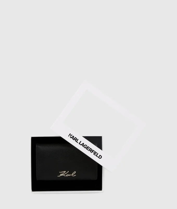 Cartera doble K/Signature