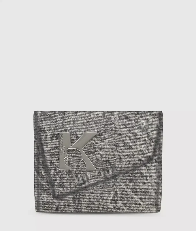 Cartera Geo Denim