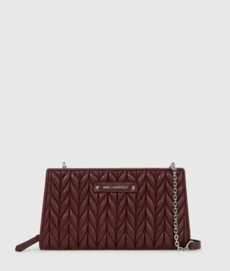 Cartera K/Weave con cadena