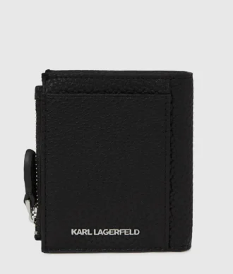 Cartera pequeña con doble pliegue Ikon Pebble