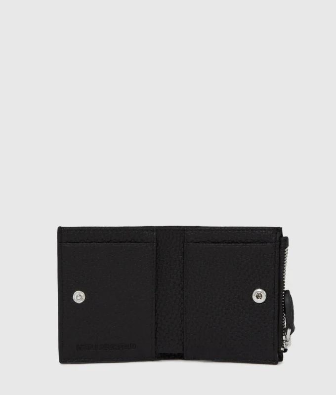 Cartera pequeña con doble pliegue Ikon Pebble Cartera pequeña con doble pliegue Ikon Pebble