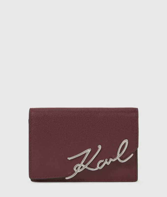 Cartera pequeña K/Signature Cartera pequeña K/Signature