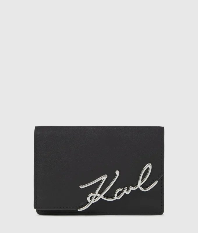 Cartera pequeña K/Signature Cartera pequeña K/Signature