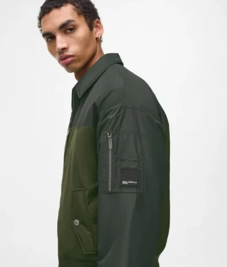 Cazadora bomber acolchada