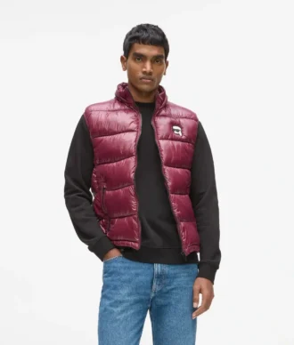 Chaleco acolchado con capucha Ikon