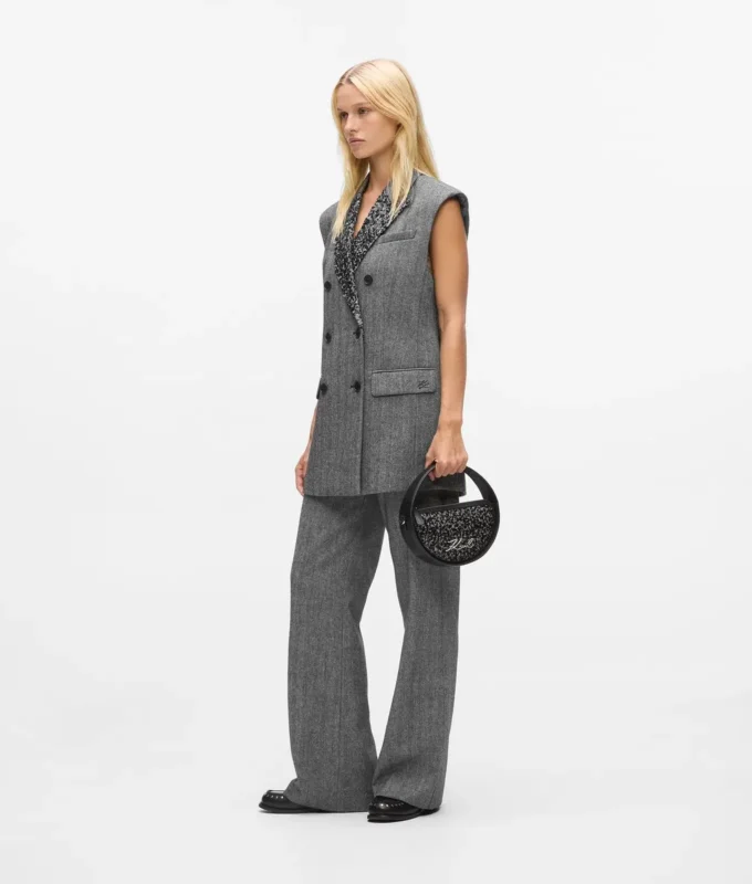 Pantalones de tweed Pantalones de tweed