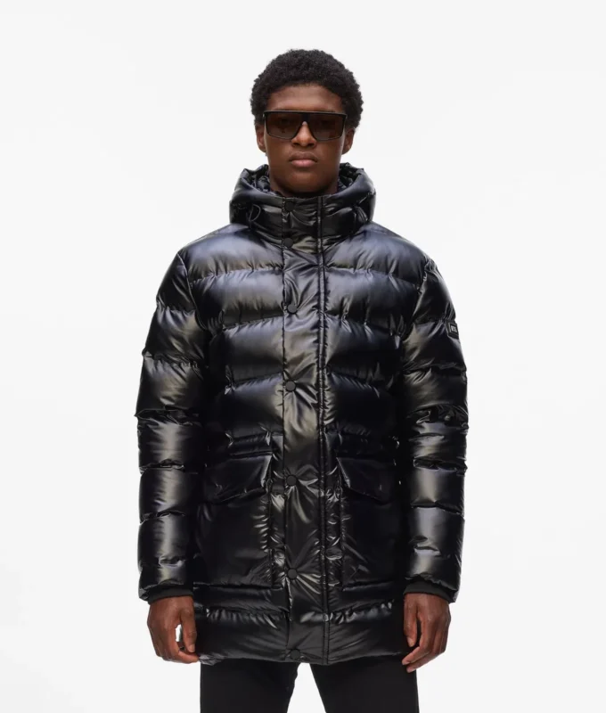 Chaqueta acolchada con capucha