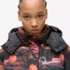 Chaqueta acolchada con estampado integral Chaqueta acolchada con estampado integral