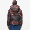 Chaqueta acolchada con estampado integral Chaqueta acolchada con estampado integral